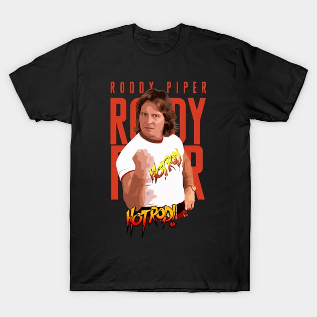 Roddy-Piper T-Shirt by McKenna Guitar Sales